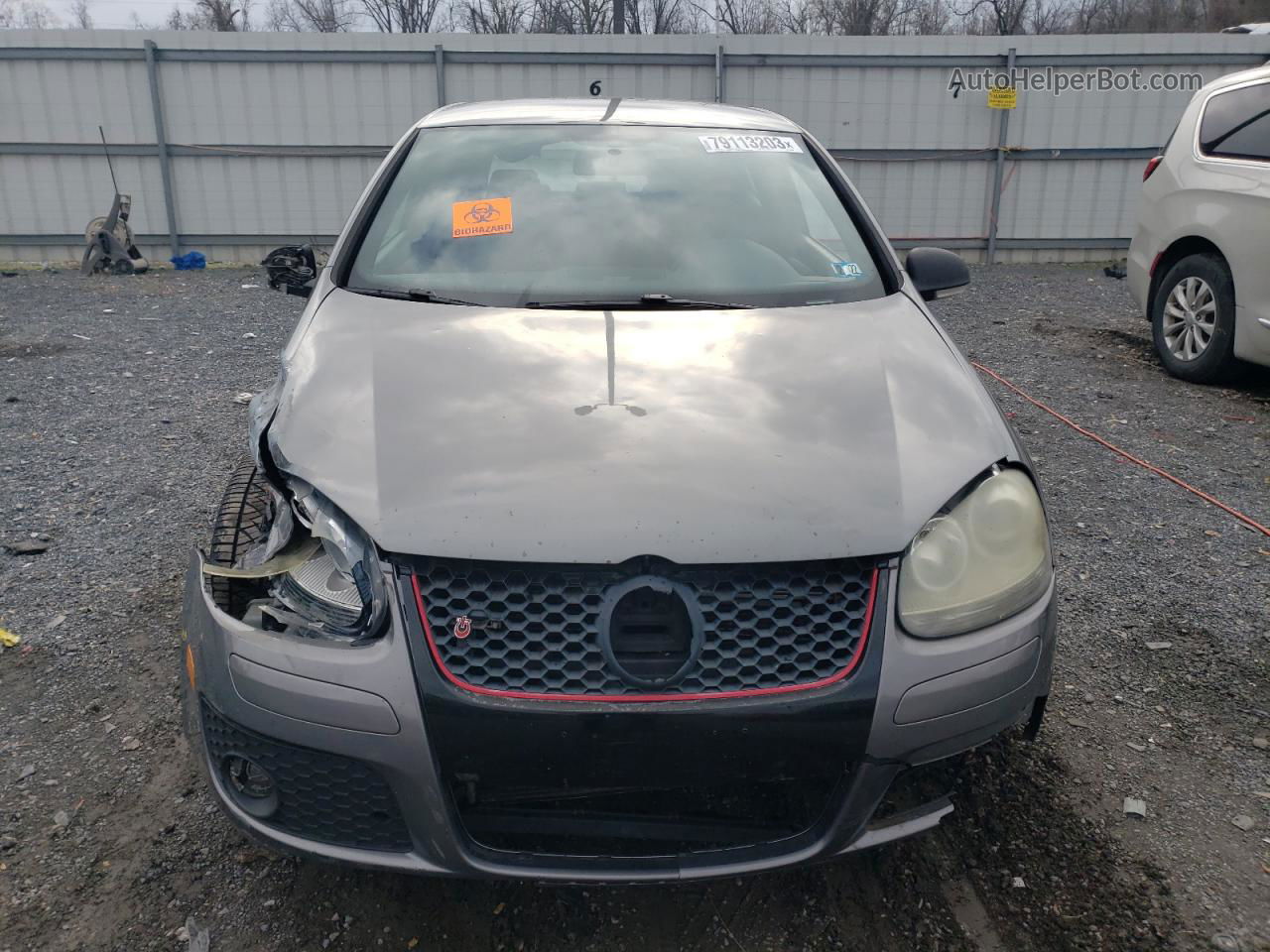 2009 Volkswagen Gti  Gray vin: WVWED71K19W007309