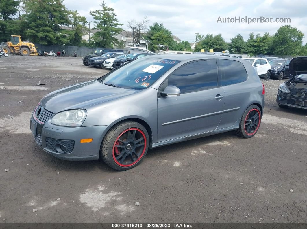 2009 Volkswagen Gti   Gray vin: WVWED71K29W045762