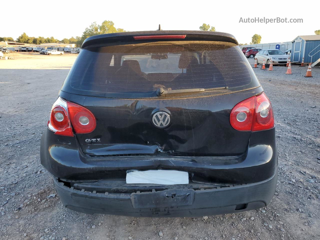 2009 Volkswagen Gti  Black vin: WVWED71K29W115499