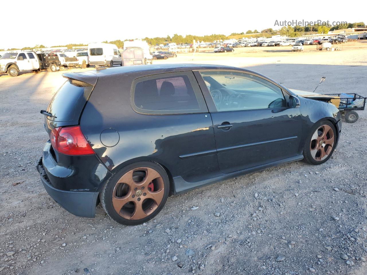 2009 Volkswagen Gti  Черный vin: WVWED71K29W115499