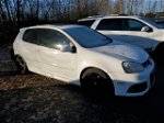 2009 Volkswagen Gti  White vin: WVWED71K39W135275