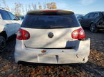 2009 Volkswagen Gti  White vin: WVWED71K39W135275