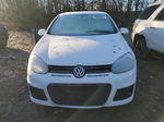 2009 Volkswagen Gti  White vin: WVWED71K39W135275