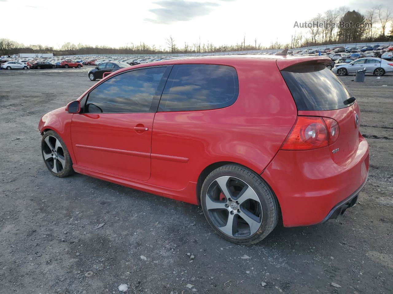 2009 Volkswagen Gti  Red vin: WVWED71K79W118690