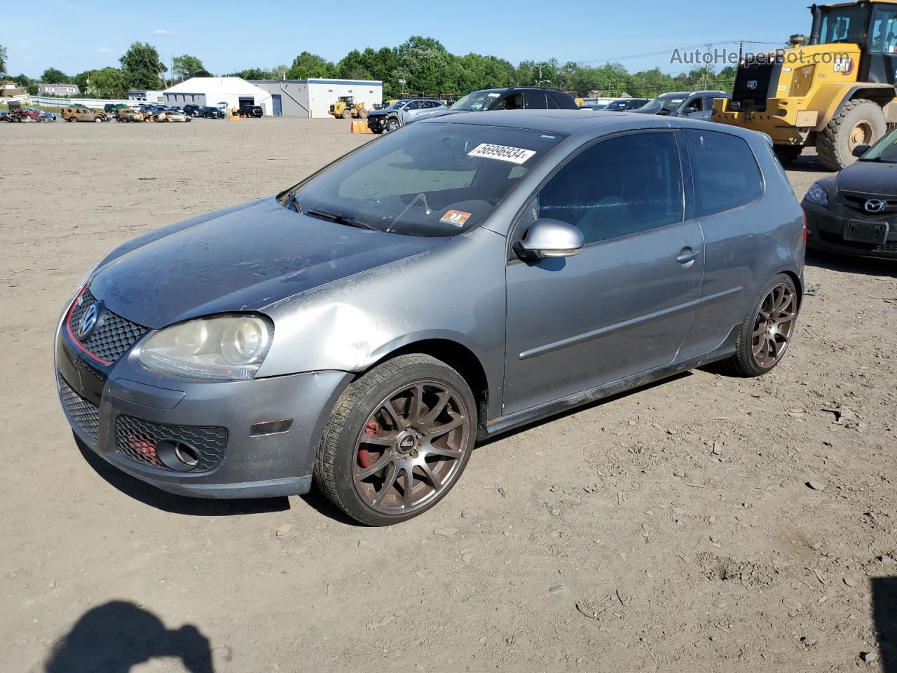 2009 Volkswagen Gti  Gray vin: WVWED71K79W134338