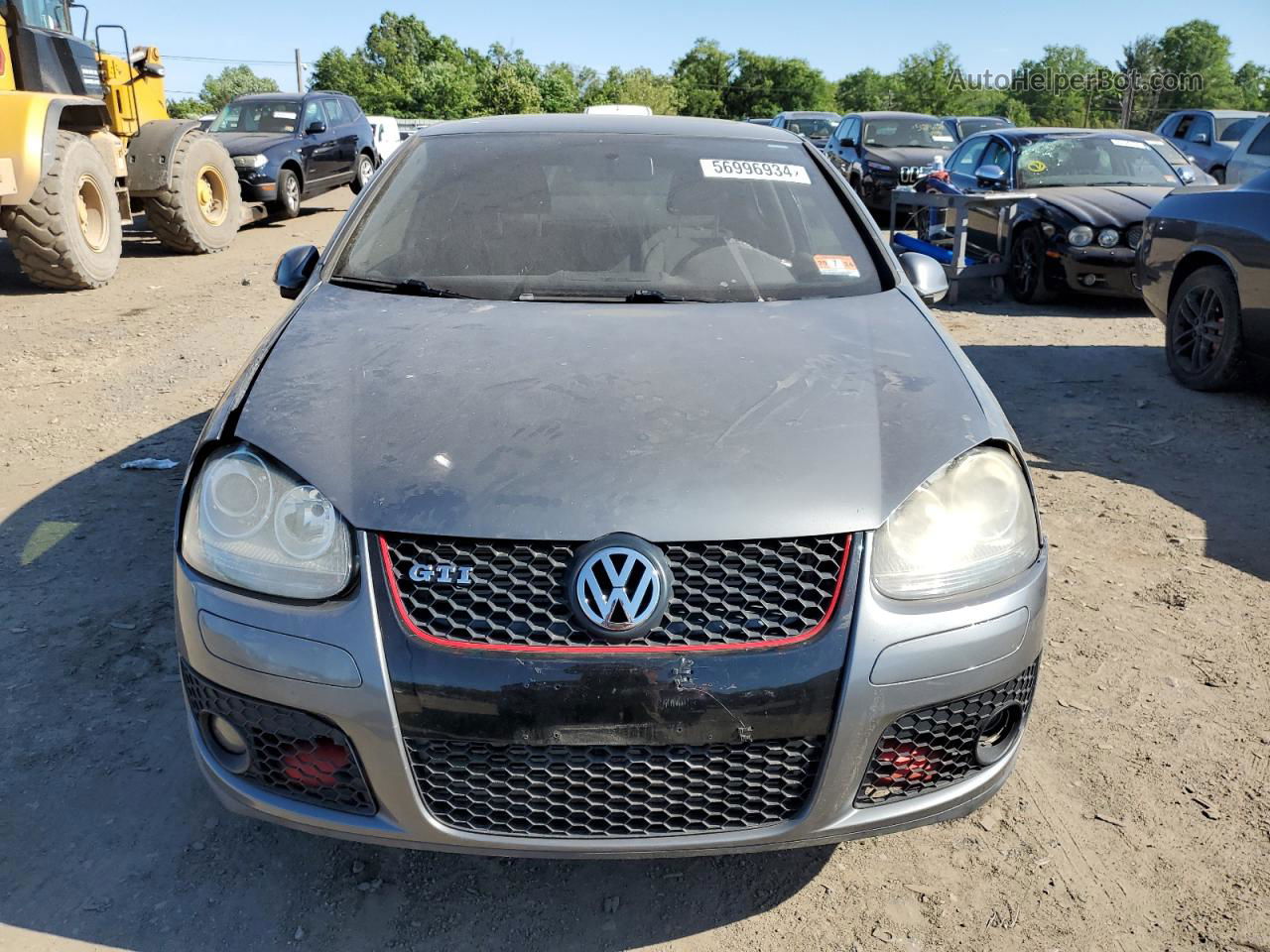 2009 Volkswagen Gti  Gray vin: WVWED71K79W134338