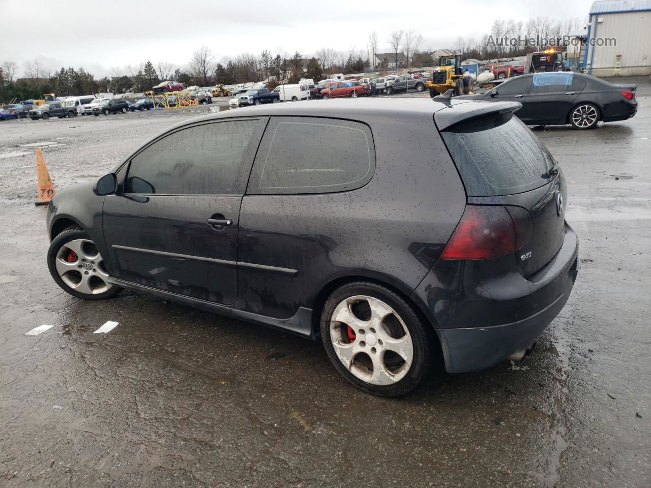 2009 Volkswagen Gti  Black vin: WVWED71K89W045801