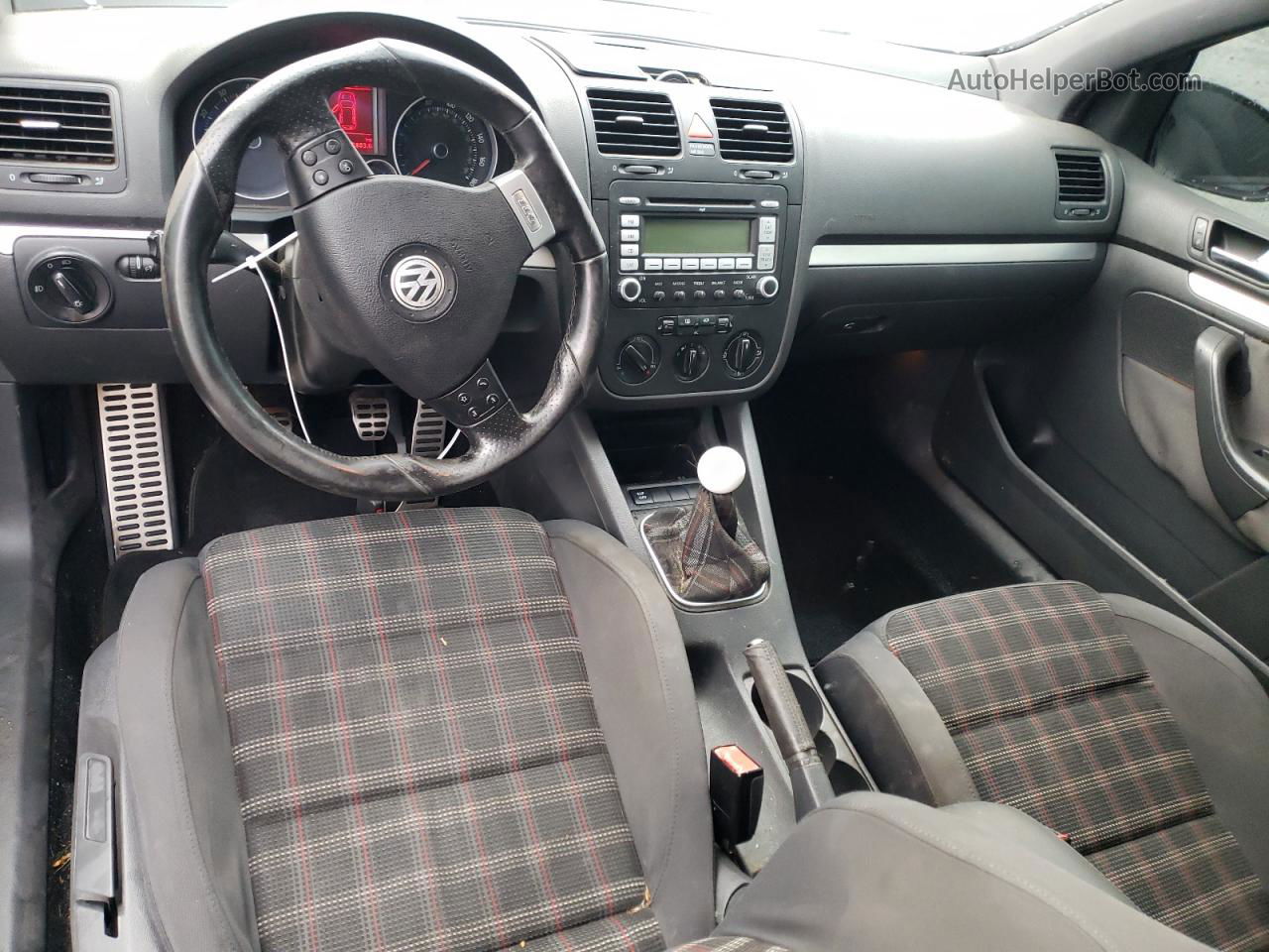 2009 Volkswagen Gti  Черный vin: WVWED71K89W045801