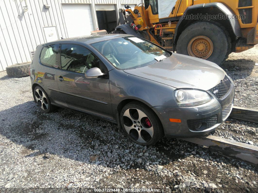 2008 Volkswagen Gti 2-door Gray vin: WVWED71K98W288919