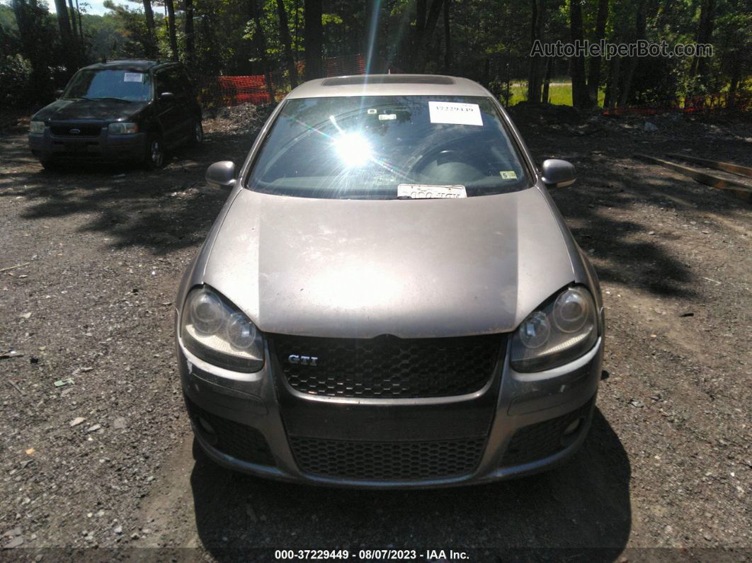 2008 Volkswagen Gti 2-door Gray vin: WVWED71K98W288919