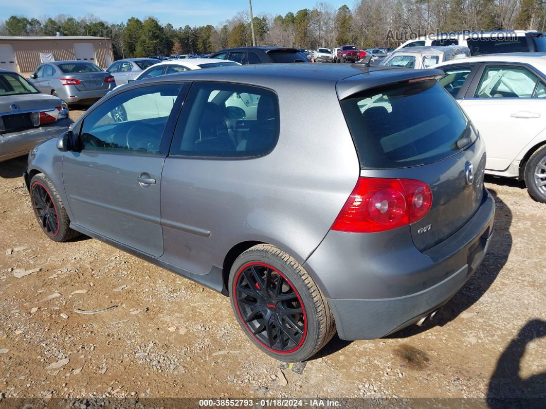 2009 Volkswagen Gti 2-door W/pzev  (m6) (discontinued) Gray vin: WVWED71K99W139461