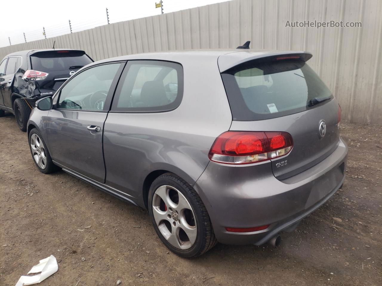 2010 Volkswagen Gti  Серебряный vin: WVWED7AJ0AW402724