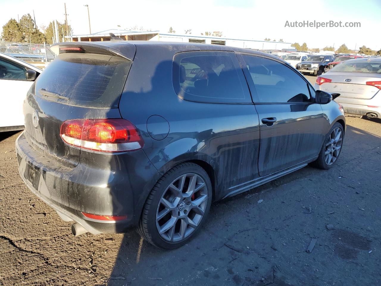 2010 Volkswagen Gti  Синий vin: WVWED7AJ2AW171437