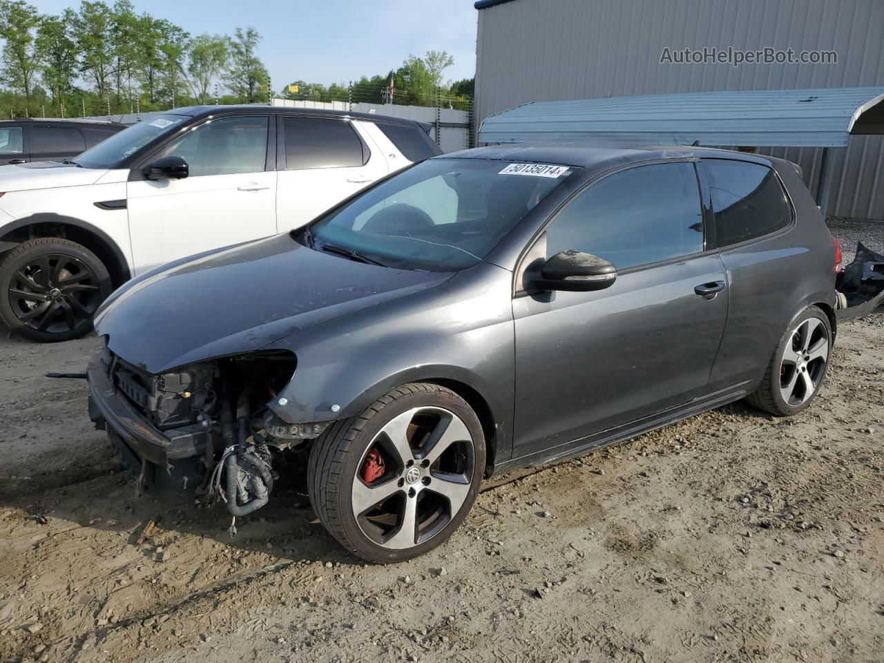 2010 Volkswagen Gti  Угольный vin: WVWED7AJ3AW233573