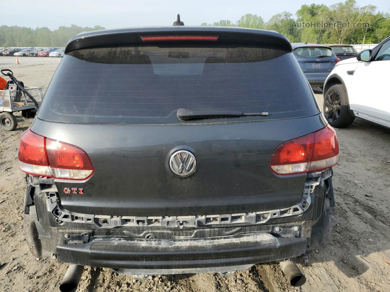 2010 Volkswagen Gti  Charcoal vin: WVWED7AJ3AW233573