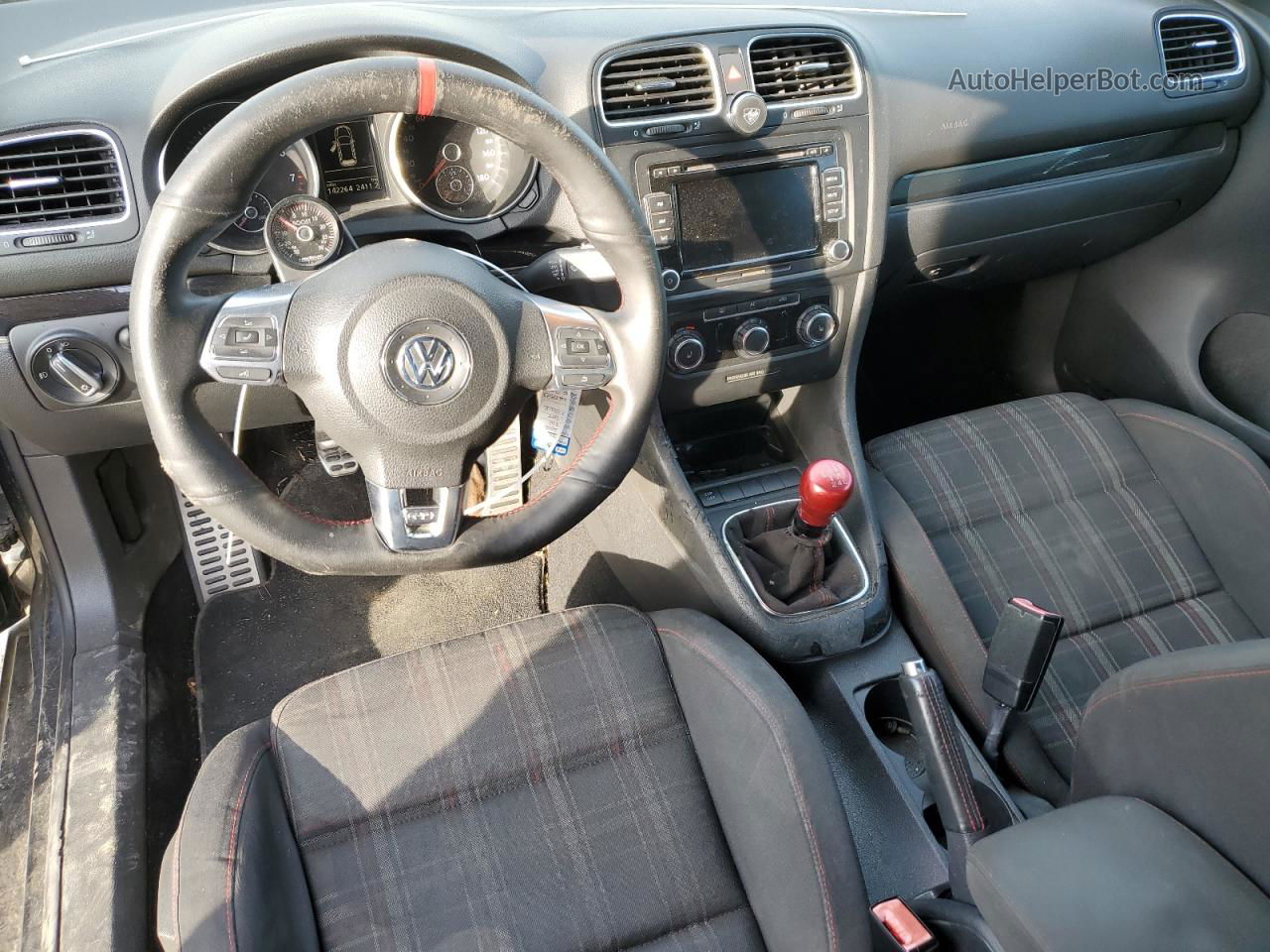 2010 Volkswagen Gti  Угольный vin: WVWED7AJ3AW233573