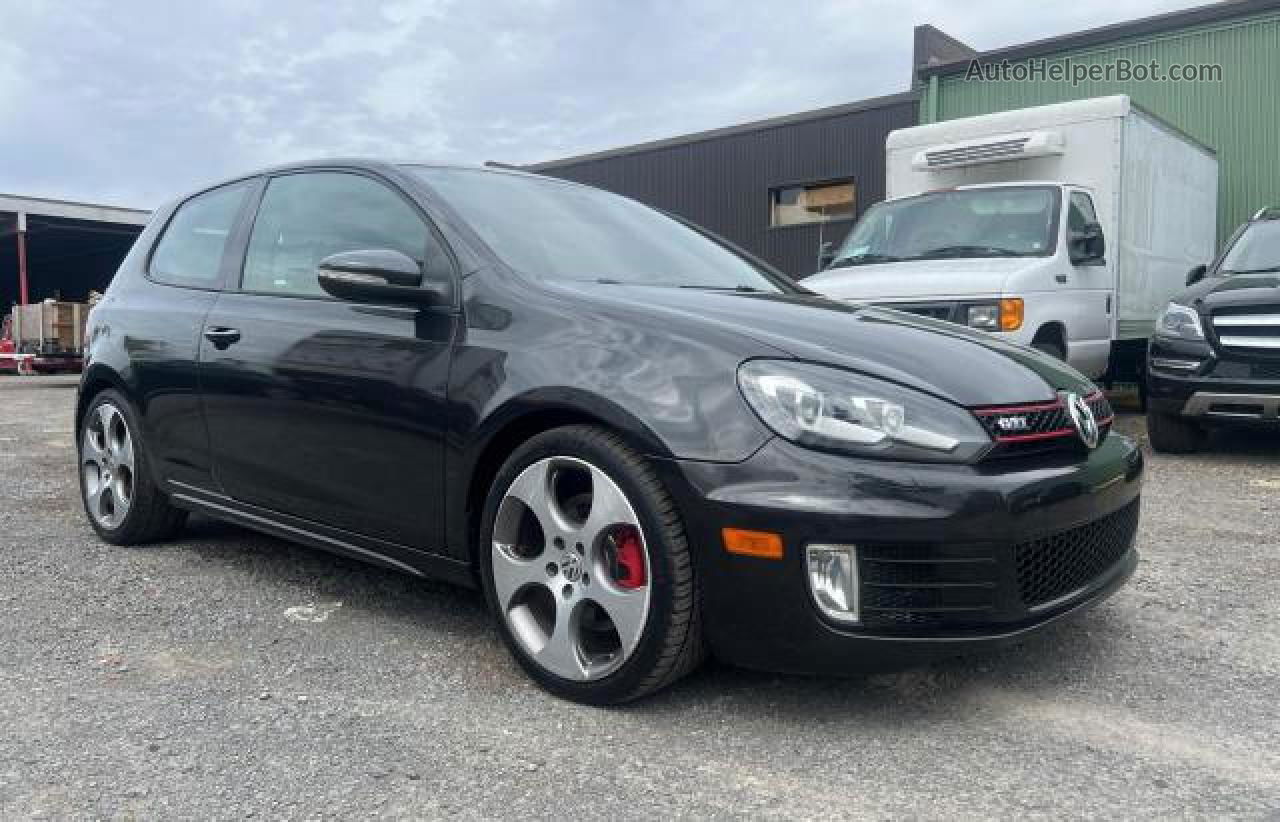 2010 Volkswagen Gti Gray vin: WVWED7AJ3AW326013