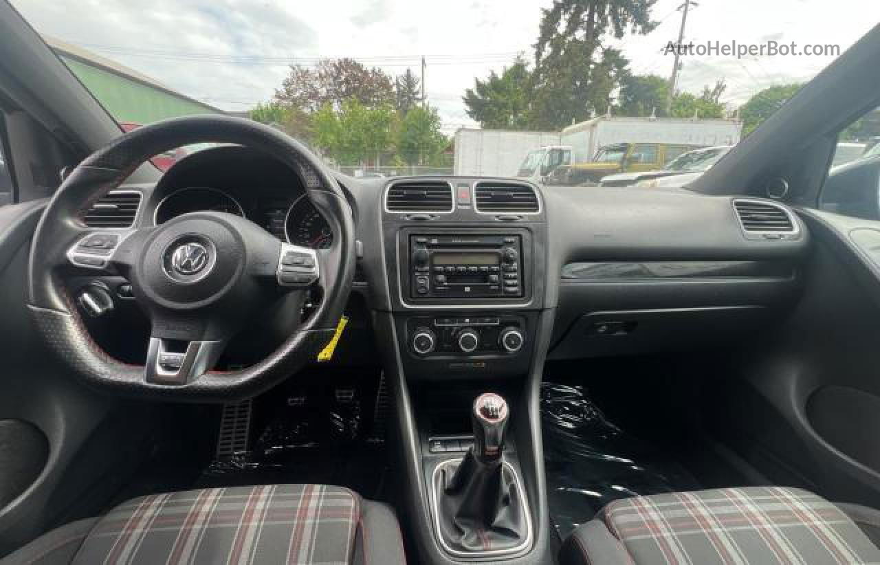 2010 Volkswagen Gti Gray vin: WVWED7AJ3AW326013