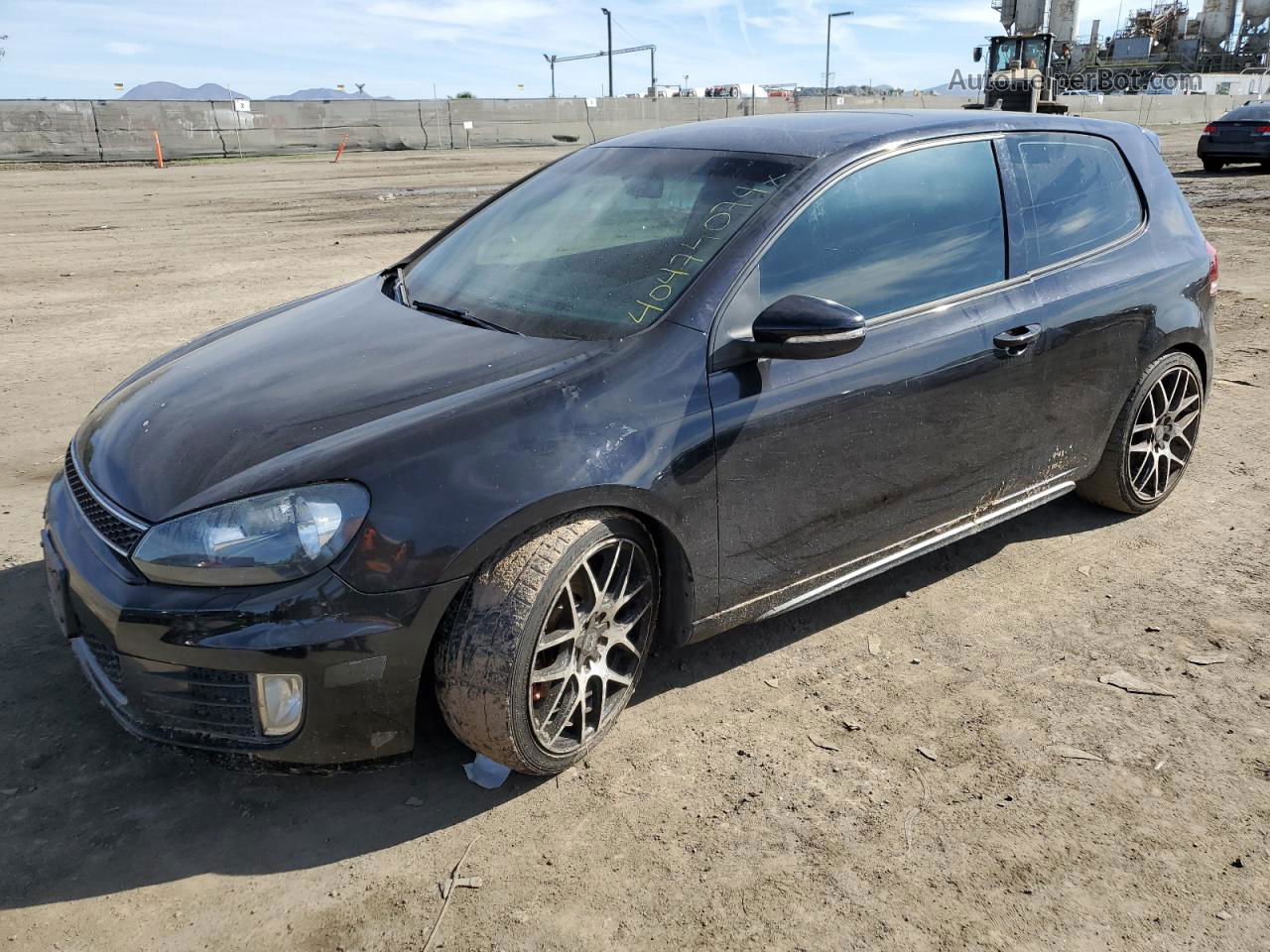 2010 Volkswagen Gti  Black vin: WVWED7AJ3AW361411