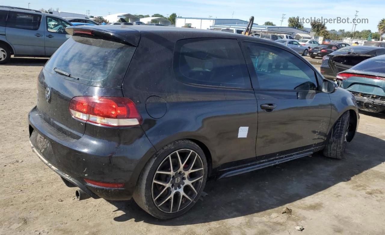 2010 Volkswagen Gti  Black vin: WVWED7AJ3AW361411