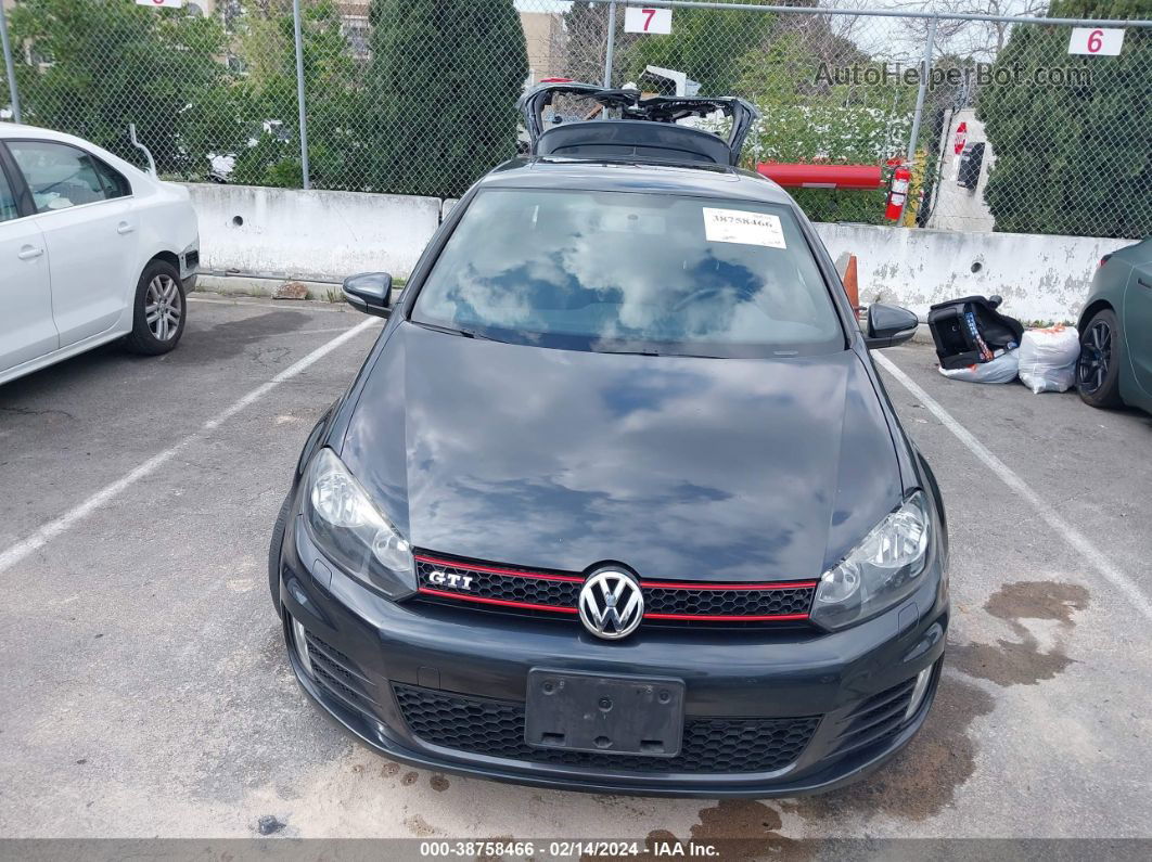 2010 Volkswagen Gti 2-door Gray vin: WVWED7AJ4AW172587