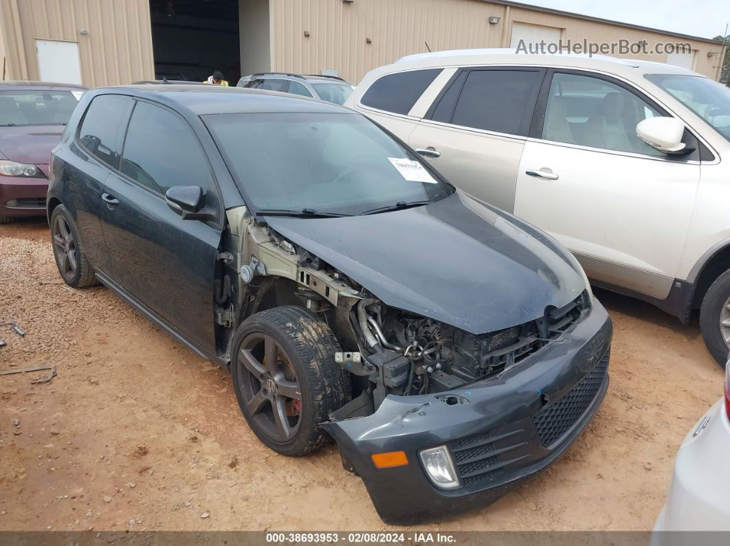 2010 Volkswagen Gti 2-door Gray vin: WVWED7AJ4AW187994