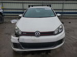 2010 Volkswagen Gti  White vin: WVWED7AJ5AW074233