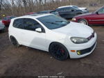 2010 Volkswagen Gti 2-door White vin: WVWED7AJ5AW228066