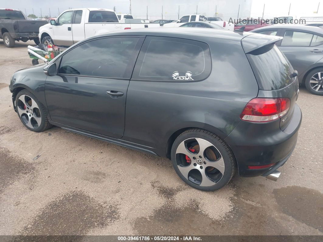 2010 Volkswagen Gti 2-door Черный vin: WVWED7AJ8AW415138