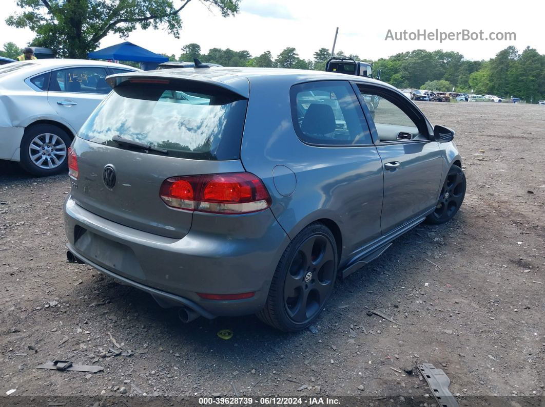 2010 Volkswagen Gti 2-door Gray vin: WVWED7AJXAW224675