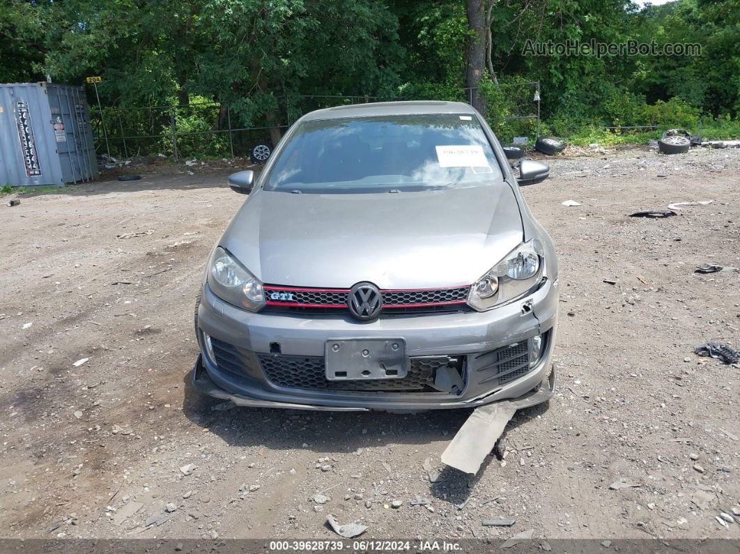 2010 Volkswagen Gti 2-door Gray vin: WVWED7AJXAW224675