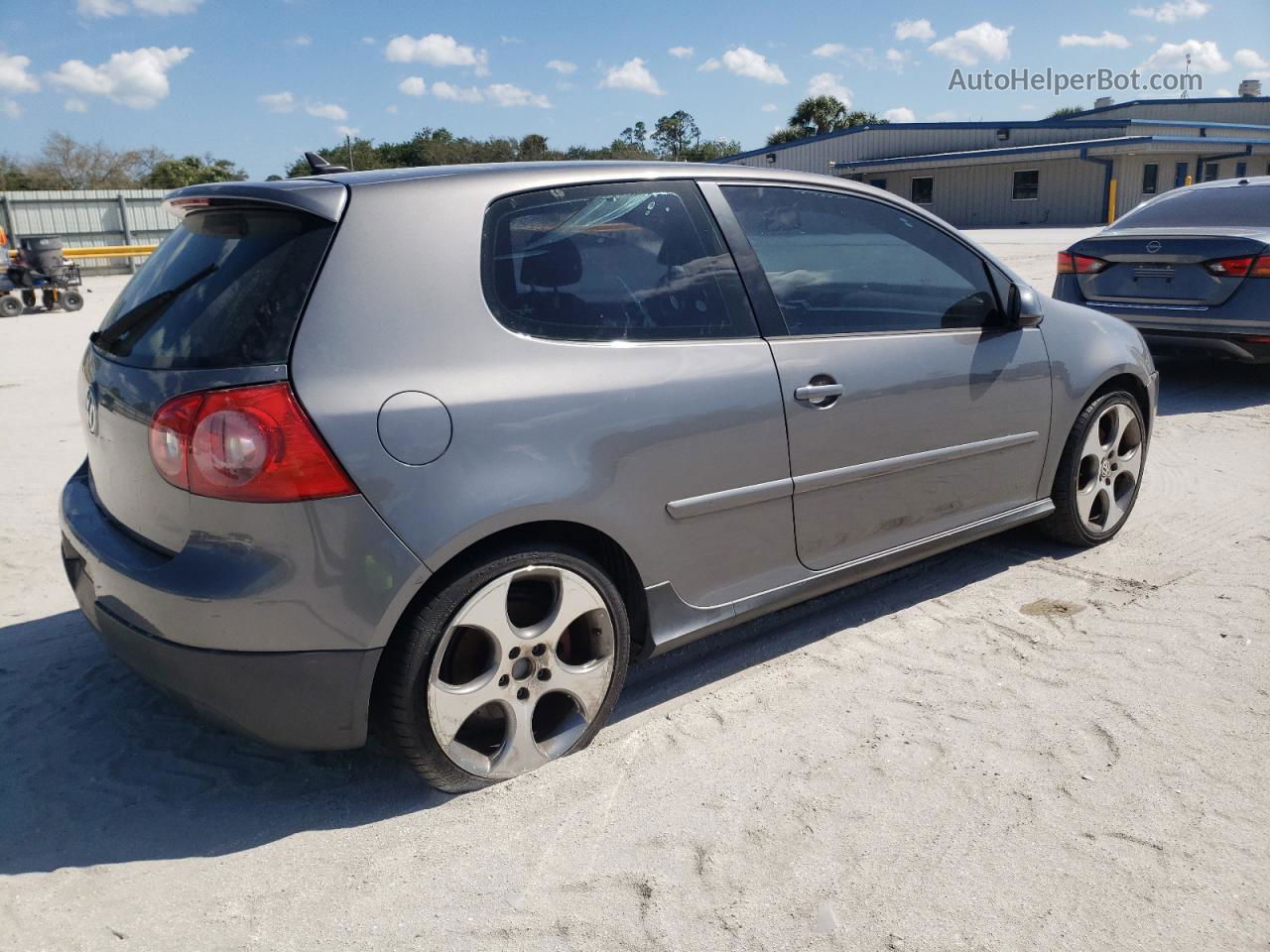 2008 Volkswagen Gti  Серый vin: WVWEV71K18W109110