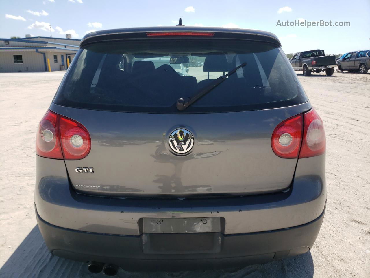 2008 Volkswagen Gti  Gray vin: WVWEV71K18W109110