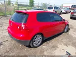 2009 Volkswagen Gti 2-door Red vin: WVWEV71K19W101011