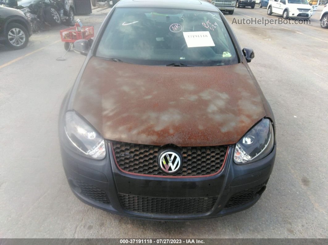 2009 Volkswagen Gti   Black vin: WVWEV71K19W120593