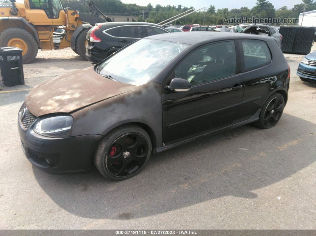 2009 Volkswagen Gti   Black vin: WVWEV71K19W120593