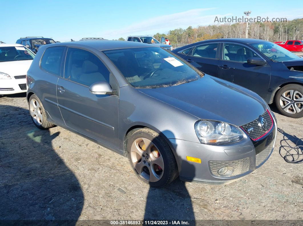 2009 Volkswagen Gti   Gray vin: WVWEV71K29W094800