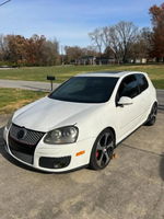 2009 Volkswagen Gti  White vin: WVWEV71K29W121316