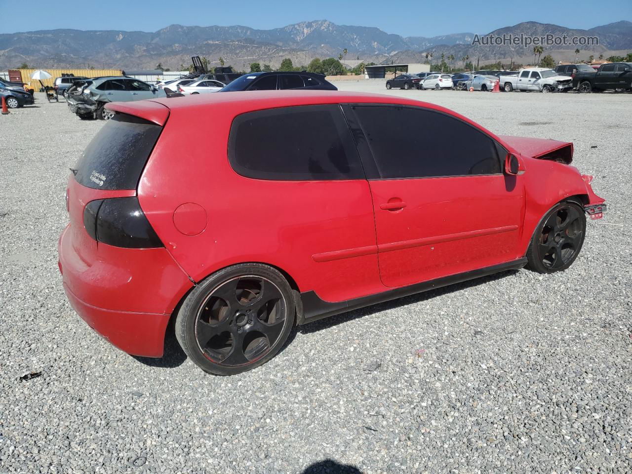 2008 Volkswagen Gti  Red vin: WVWEV71K38W096036