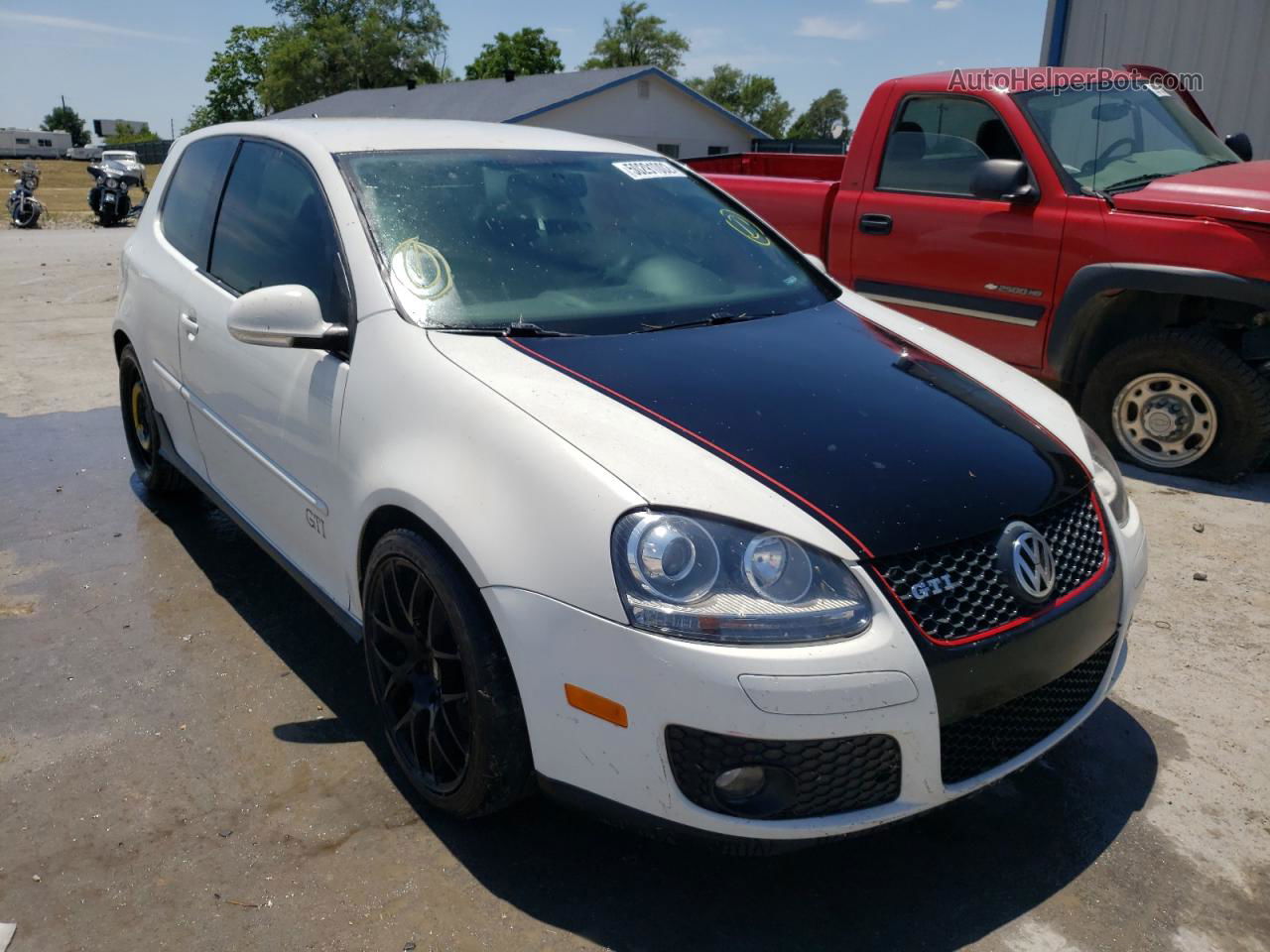 2008 Volkswagen Gti  Two Tone vin: WVWEV71K48W008630