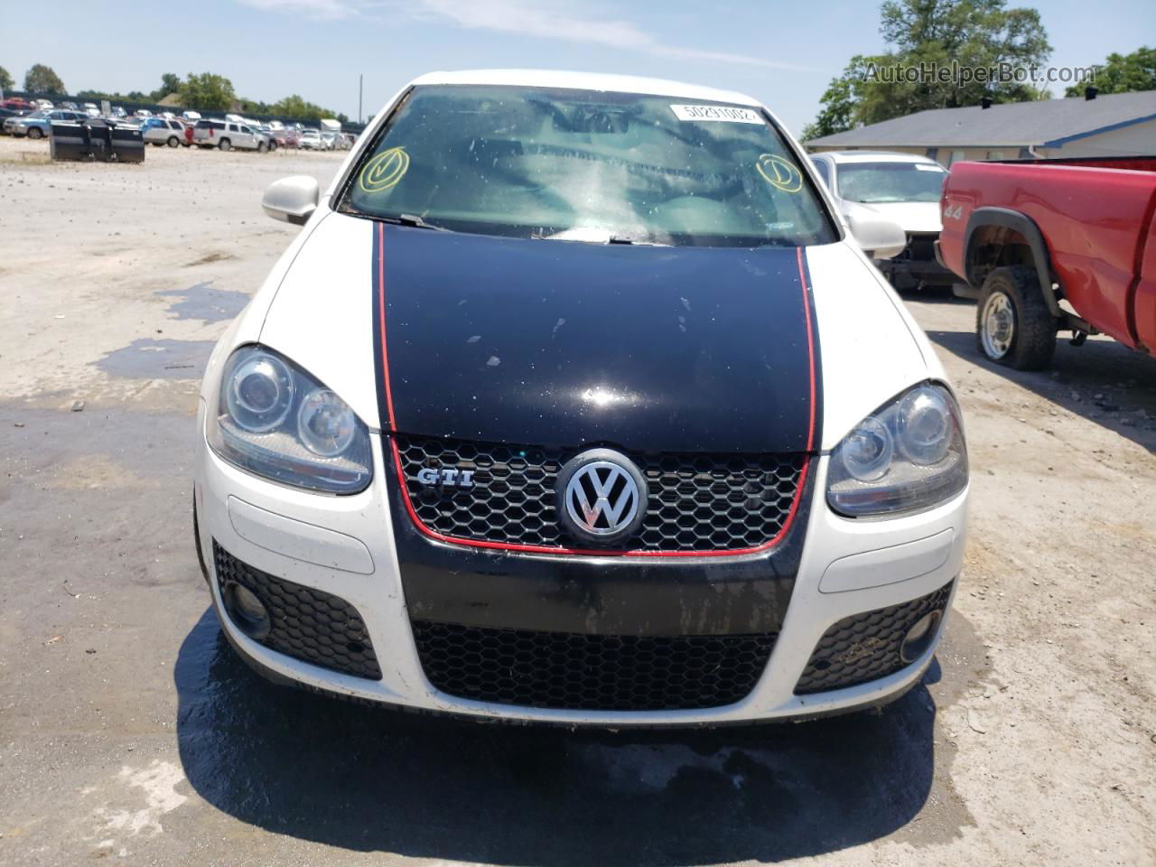 2008 Volkswagen Gti  Two Tone vin: WVWEV71K48W008630