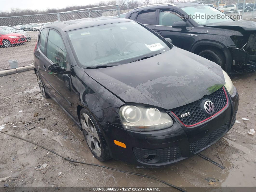 2009 Volkswagen Gti 2-door  (m6) (discontinued) Black vin: WVWEV71K49W112620