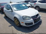 2008 Volkswagen Gti   White vin: WVWEV71K58W254117