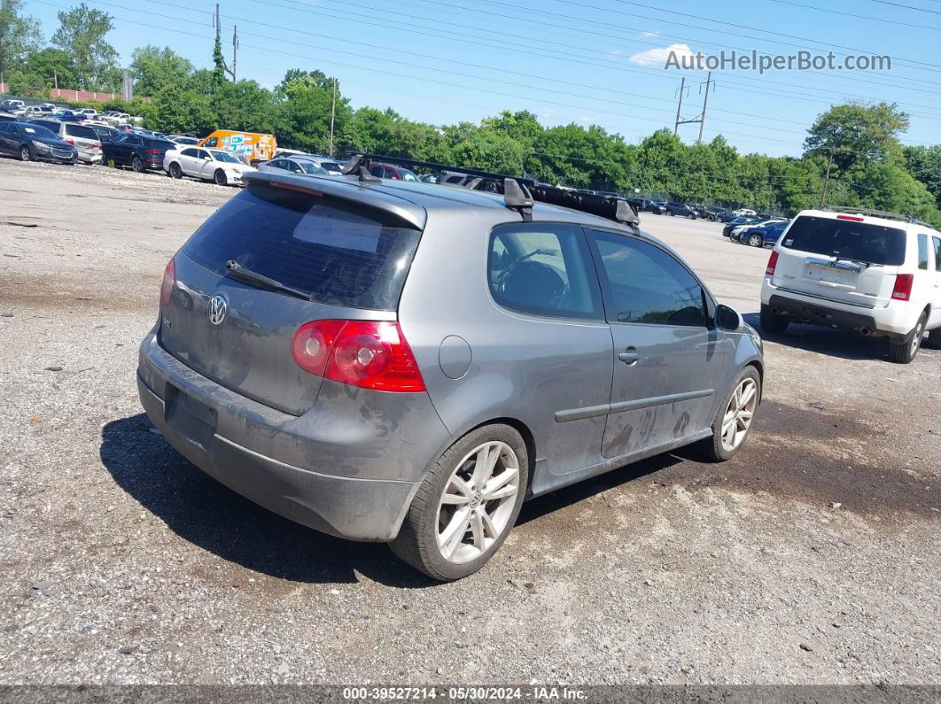 2009 Volkswagen Gti 2-door Gray vin: WVWEV71K59W103375