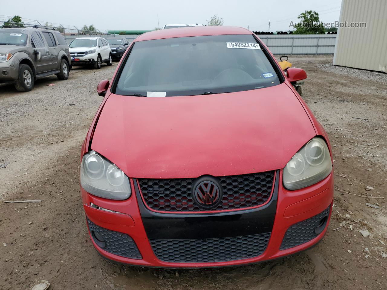 2009 Volkswagen Gti  Red vin: WVWEV71K59W103439