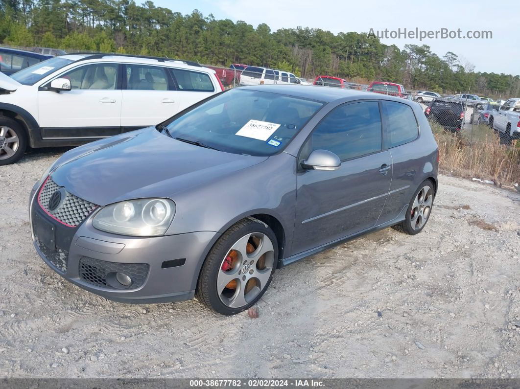 2008 Volkswagen Gti 2-door (m6) (eop Cw 21/08)/2-door (m6) (late Availability) Gray vin: WVWEV71K78W101027