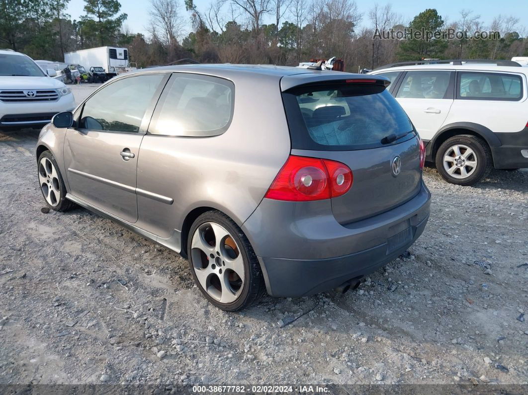 2008 Volkswagen Gti 2-door (m6) (eop Cw 21/08)/2-door (m6) (late Availability) Gray vin: WVWEV71K78W101027