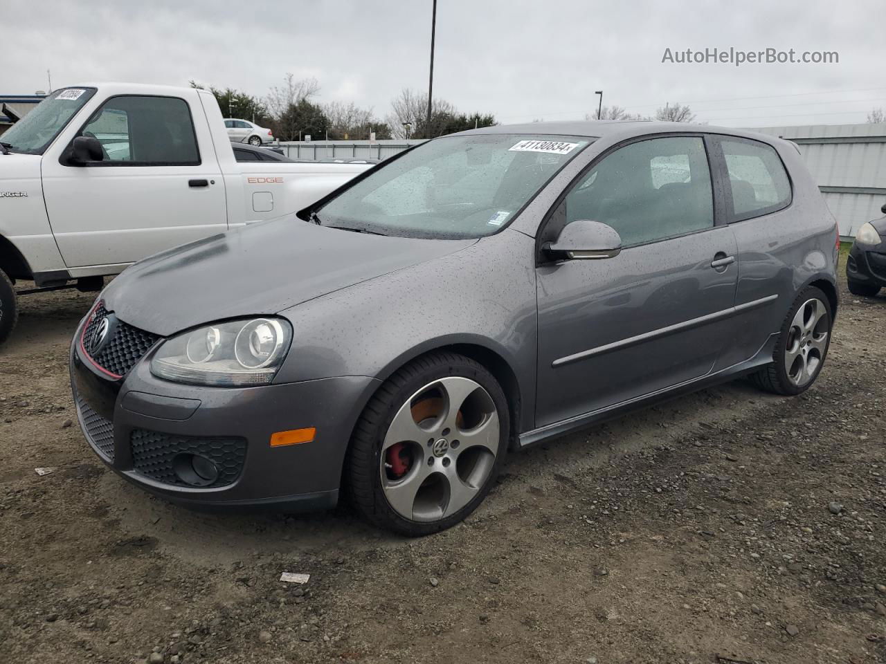 2009 Volkswagen Gti  Gray vin: WVWEV71K89W024878