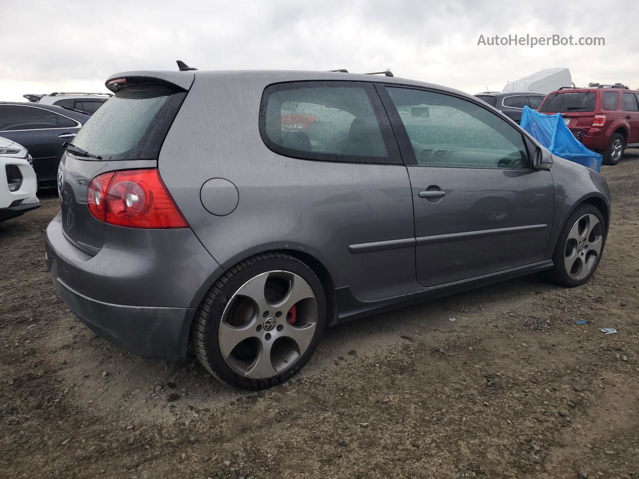 2009 Volkswagen Gti  Gray vin: WVWEV71K89W024878