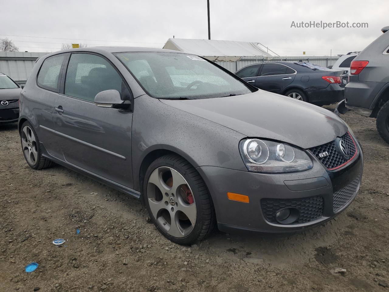 2009 Volkswagen Gti  Gray vin: WVWEV71K89W024878